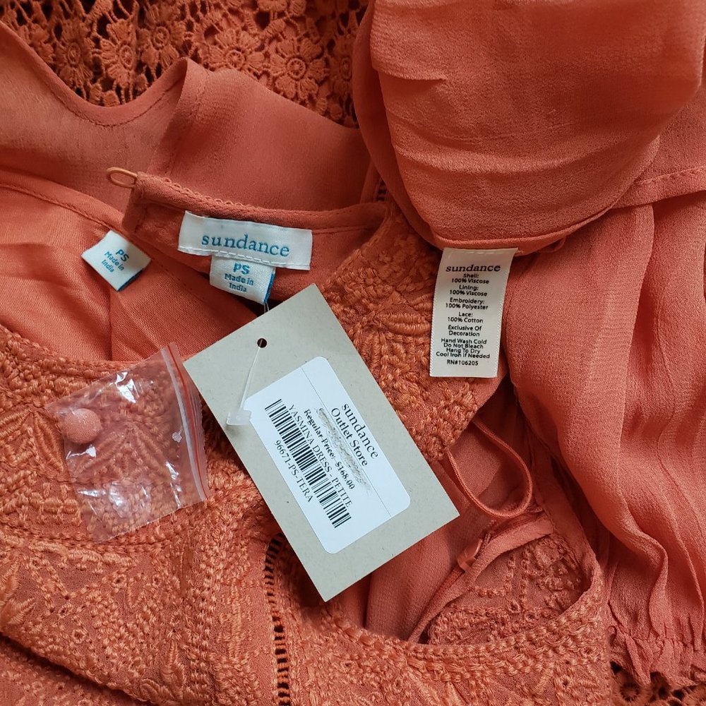 NWT Sundance YASMINE Dress. Beautiful and Amazing color - Picture 6 of 17